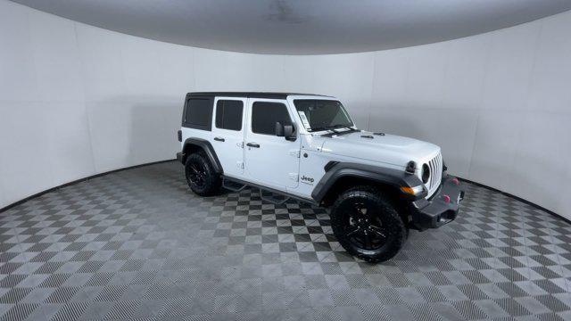 used 2021 Jeep Wrangler Unlimited car, priced at $29,571