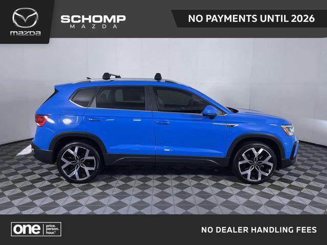 used 2022 Volkswagen Taos car, priced at $15,900