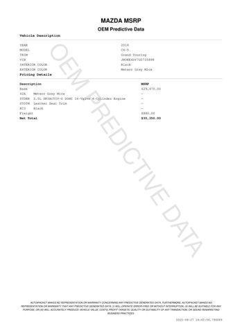 used 2016 Mazda CX-5 car, priced at $16,900
