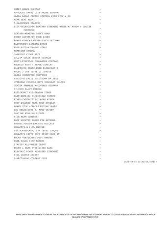 new 2025 Mazda CX-5 car, priced at $31,202