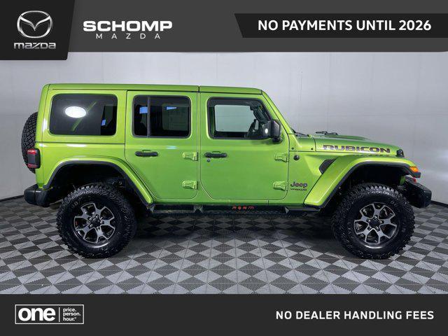 used 2018 Jeep Wrangler Unlimited car, priced at $28,925