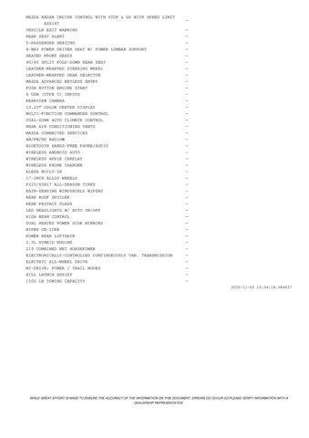 used 2025 Mazda CX-50 Hybrid car, priced at $34,889