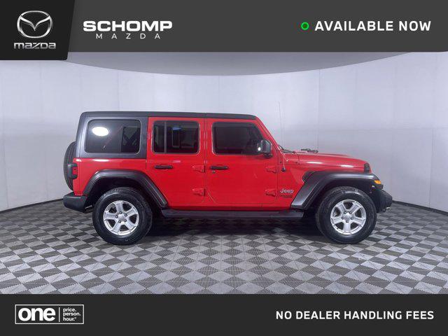 used 2018 Jeep Wrangler Unlimited car, priced at $22,994