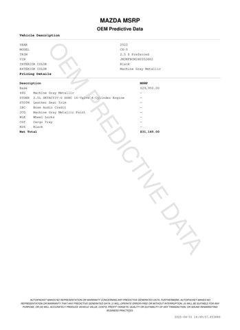 used 2022 Mazda CX-5 car, priced at $23,402