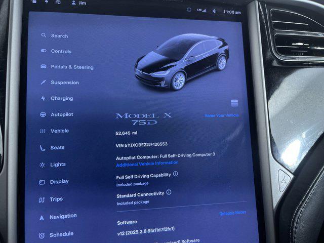 used 2018 Tesla Model X car, priced at $28,861