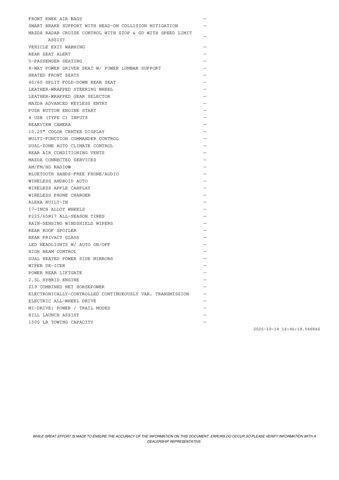 used 2025 Mazda CX-50 Hybrid car, priced at $34,965