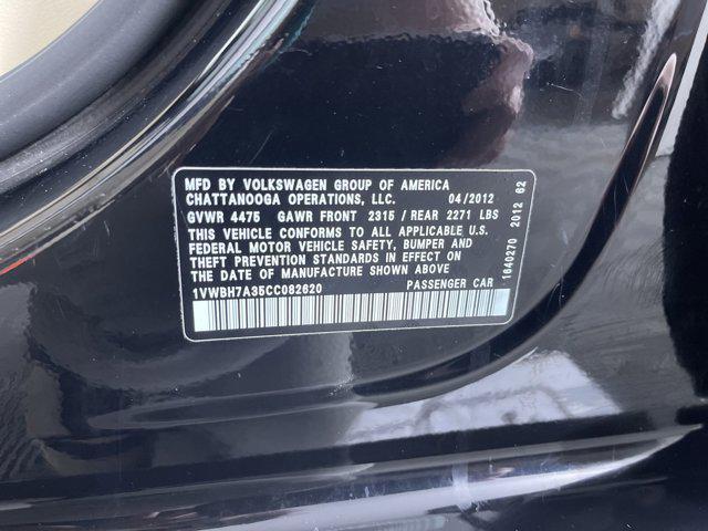 used 2012 Volkswagen Passat car, priced at $7,600
