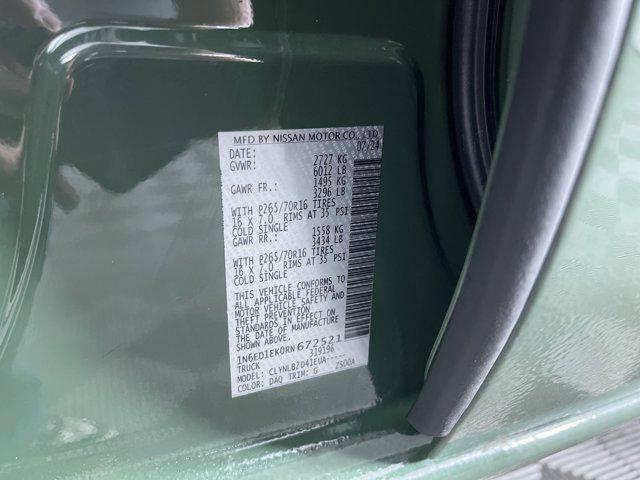 used 2024 Nissan Frontier car, priced at $34,971