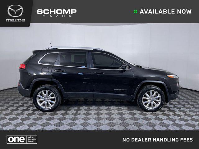 used 2016 Jeep Cherokee car, priced at $13,400