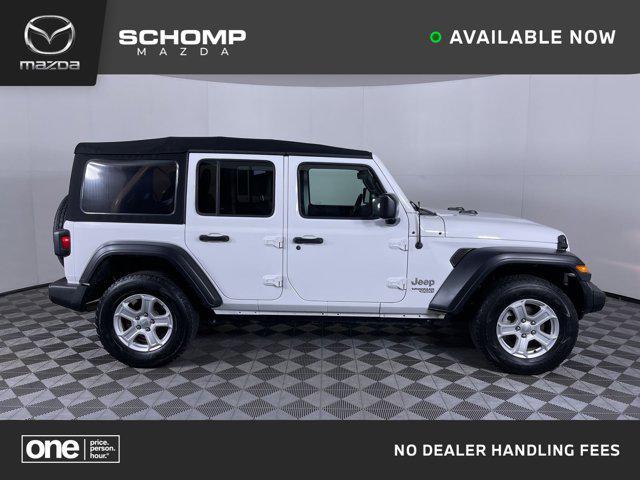 used 2018 Jeep Wrangler Unlimited car, priced at $18,797