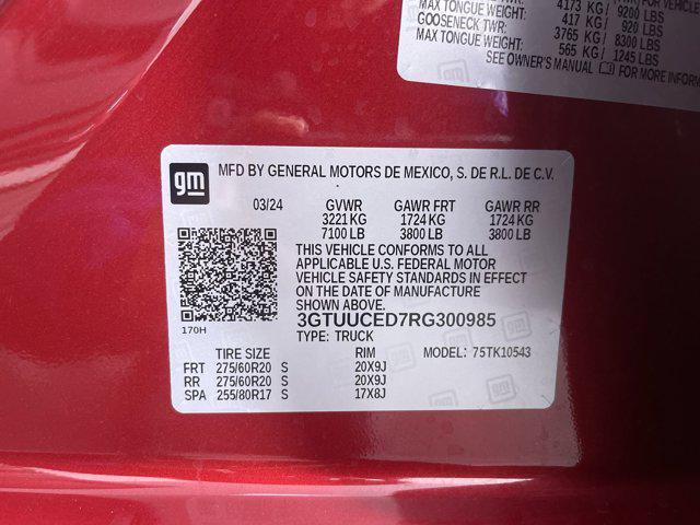 used 2024 GMC Sierra 1500 car, priced at $48,971