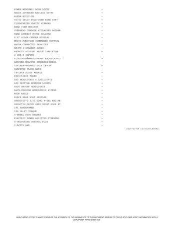 used 2025 Mazda CX-30 car, priced at $27,471