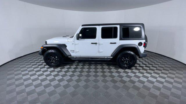 used 2018 Jeep Wrangler Unlimited car, priced at $26,297