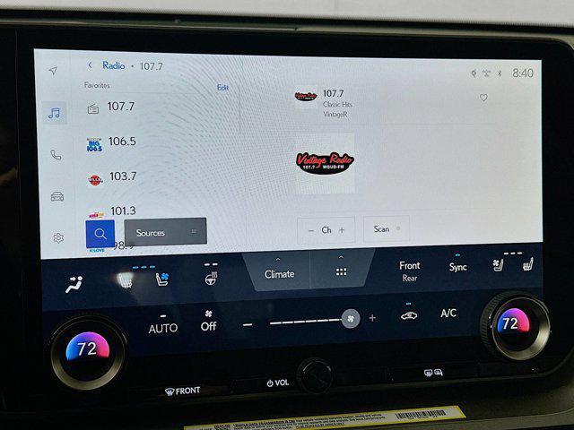 new 2025 Lexus TX 500h car, priced at $73,574