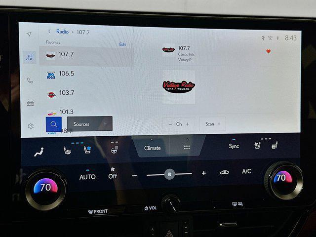 new 2025 Lexus NX 350 car, priced at $53,374