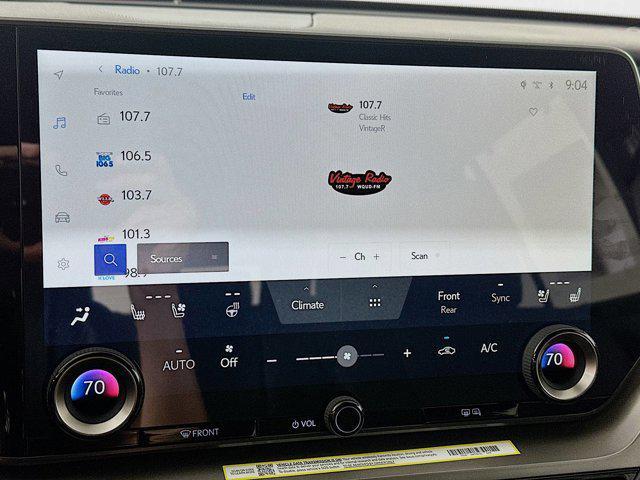 new 2025 Lexus TX 350 car, priced at $64,850