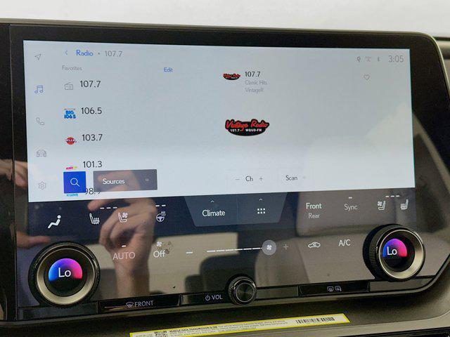 new 2025 Lexus TX 350 car, priced at $71,475