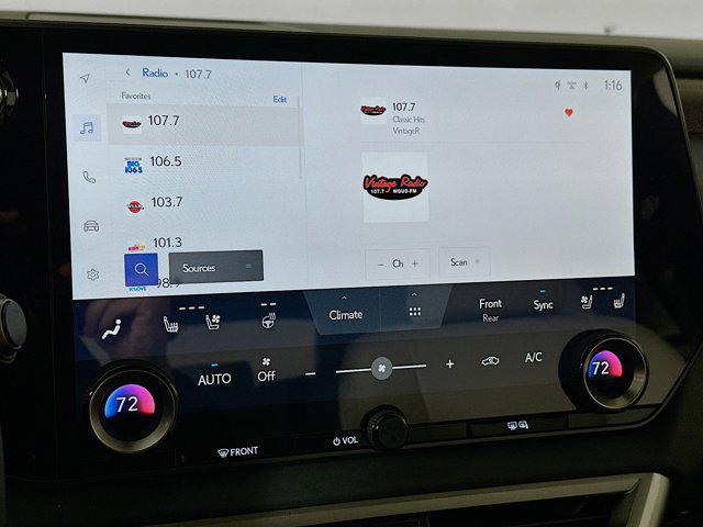 new 2025 Lexus RX 350 car, priced at $61,935