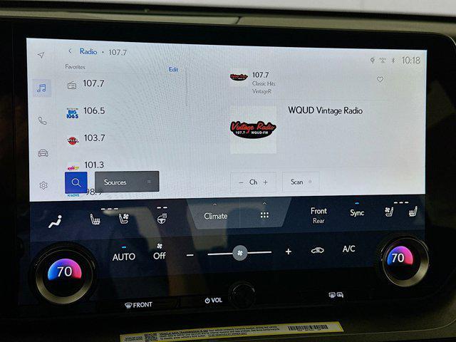 new 2025 Lexus TX 350 car, priced at $73,775