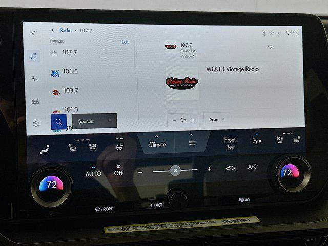new 2025 Lexus TX 350 car, priced at $70,595