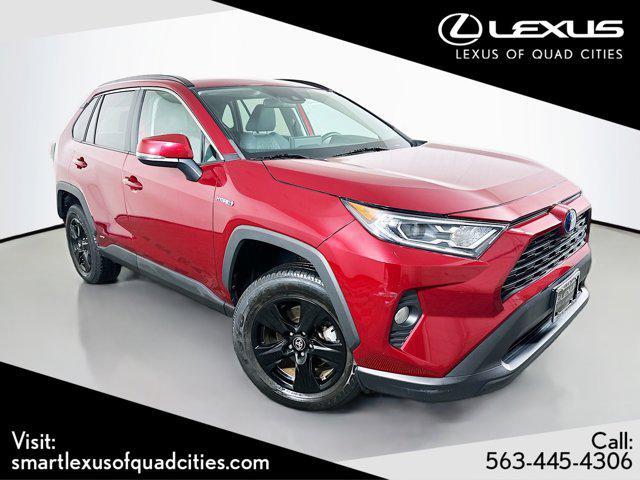used 2021 Toyota RAV4 Hybrid car, priced at $26,841