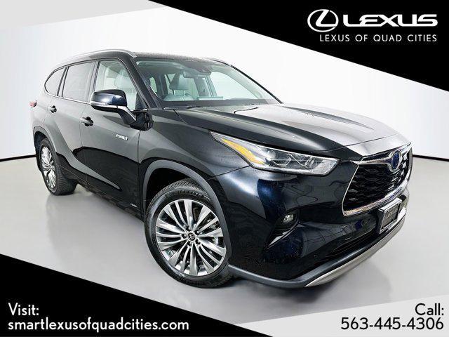 used 2021 Toyota Highlander Hybrid car, priced at $41,996