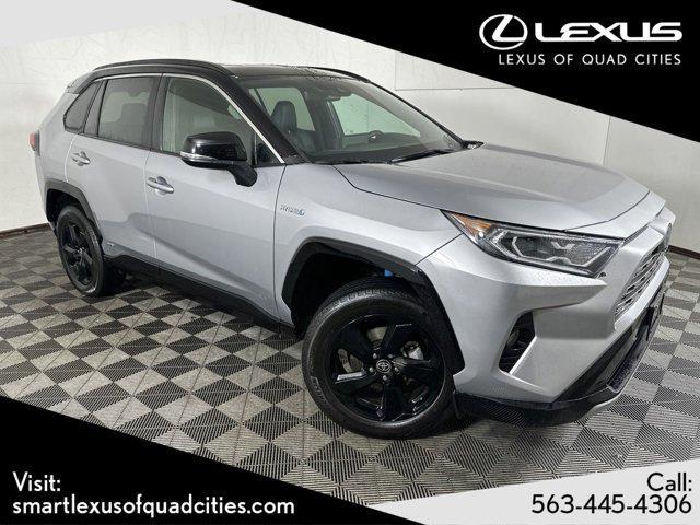 used 2021 Toyota RAV4 Hybrid car, priced at $33,887