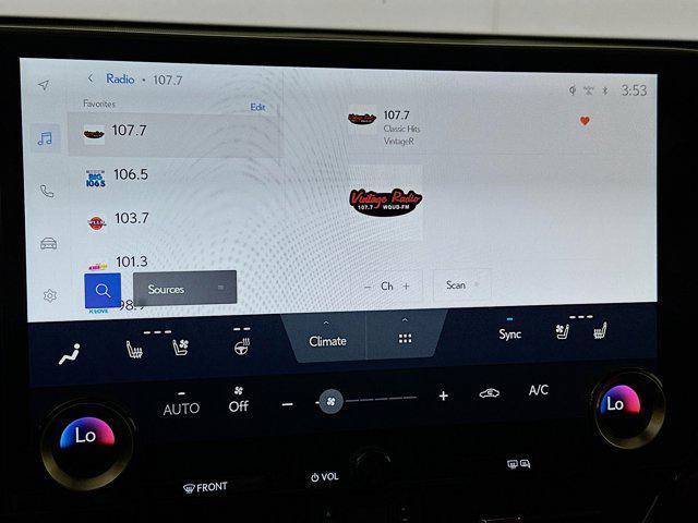 new 2025 Lexus NX 350 car, priced at $51,585