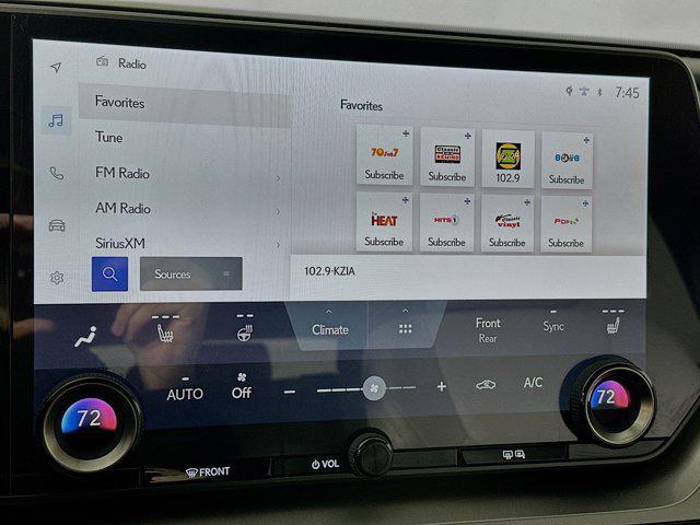 used 2024 Lexus TX 350 car, priced at $54,990