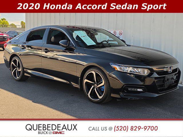 used 2020 Honda Accord car, priced at $18,491