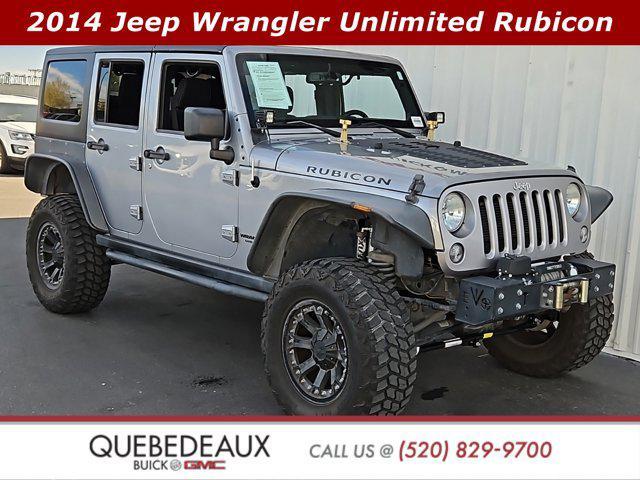 used 2014 Jeep Wrangler Unlimited car, priced at $21,011