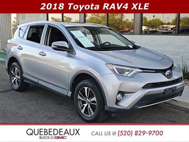 used 2018 Toyota RAV4 car, priced at $14,588