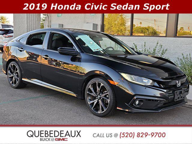 used 2019 Honda Civic car, priced at $16,455