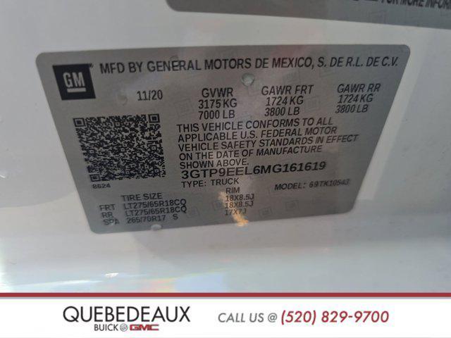 used 2021 GMC Sierra 1500 car, priced at $43,915