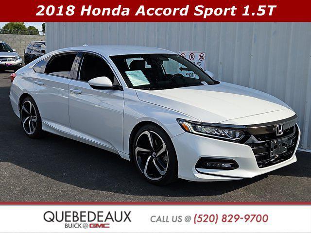 used 2018 Honda Accord car, priced at $15,522