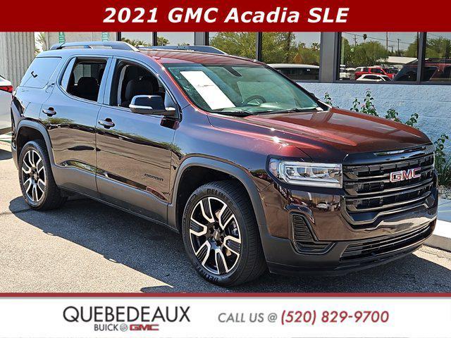 used 2021 GMC Acadia car, priced at $17,977