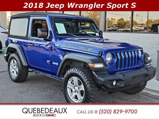 used 2018 Jeep Wrangler car, priced at $20,188