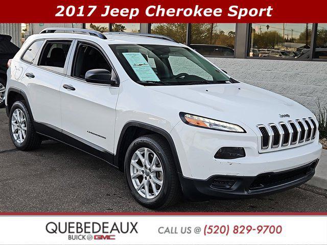 used 2017 Jeep Cherokee car, priced at $11,288