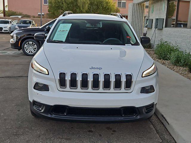 used 2017 Jeep Cherokee car, priced at $10,933