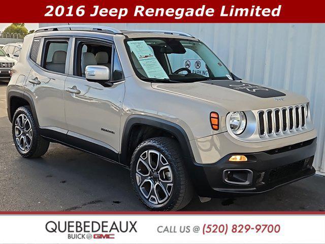 used 2016 Jeep Renegade car, priced at $11,588