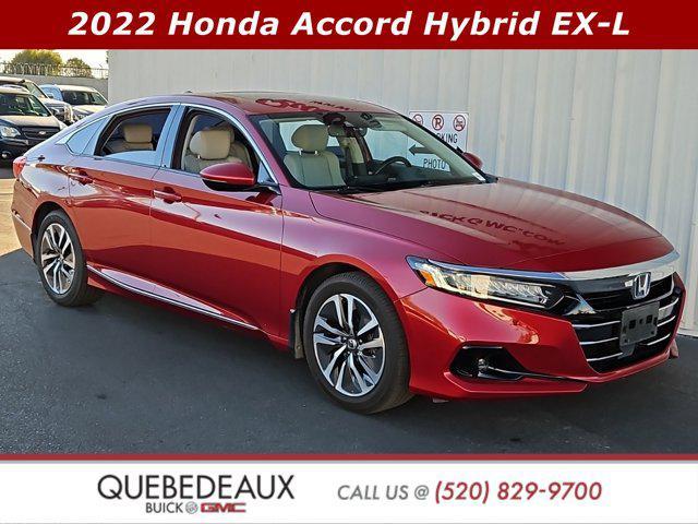 used 2022 Honda Accord Hybrid car, priced at $23,856