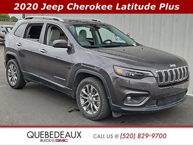 used 2020 Jeep Cherokee car, priced at $13,674