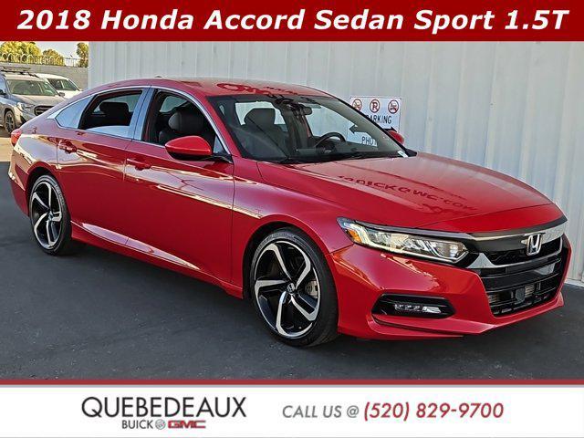 used 2018 Honda Accord car, priced at $17,246