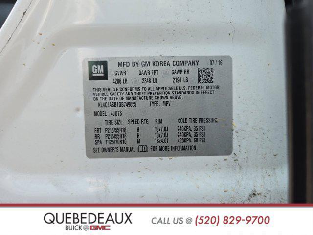 used 2016 Buick Encore car, priced at $11,974