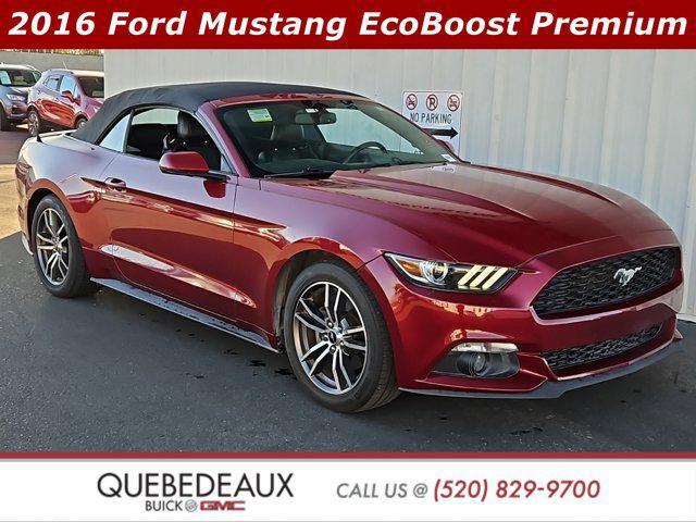 used 2016 Ford Mustang car, priced at $15,388