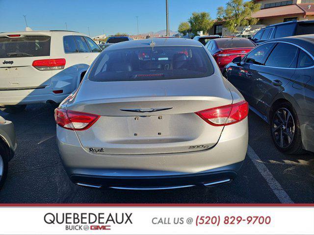 used 2016 Chrysler 200 car, priced at $11,288