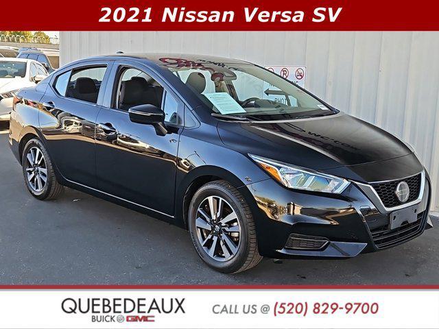 used 2021 Nissan Versa car, priced at $13,211