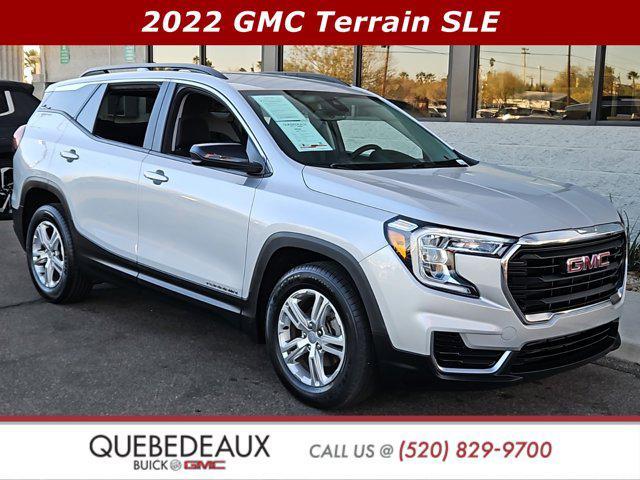 used 2022 GMC Terrain car, priced at $17,517