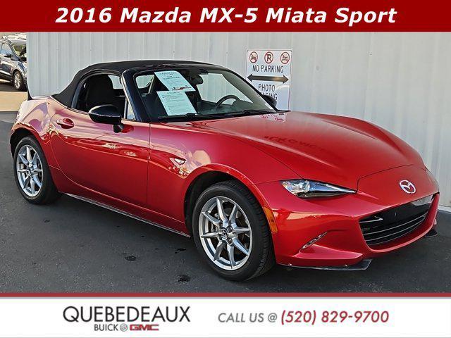 used 2016 Mazda MX-5 Miata car, priced at $17,564