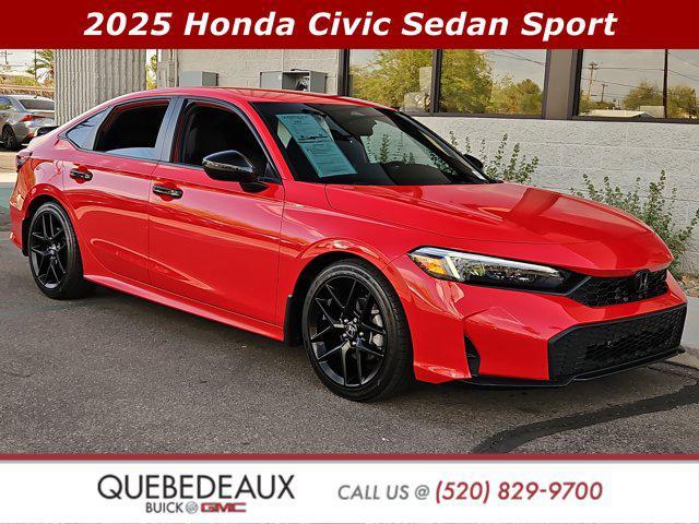 used 2025 Honda Civic car, priced at $24,199